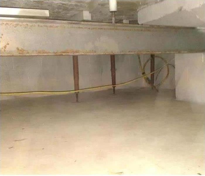 Cleaned Crawl Space