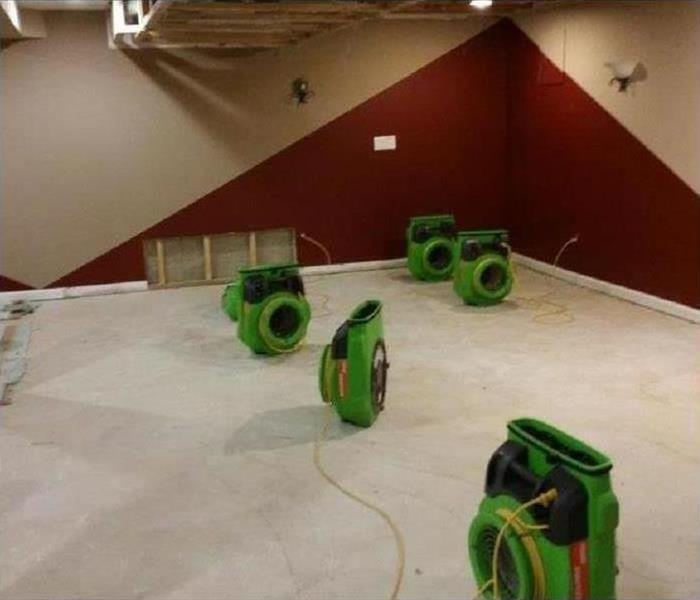  Drying the Affected Areas of the Basement 